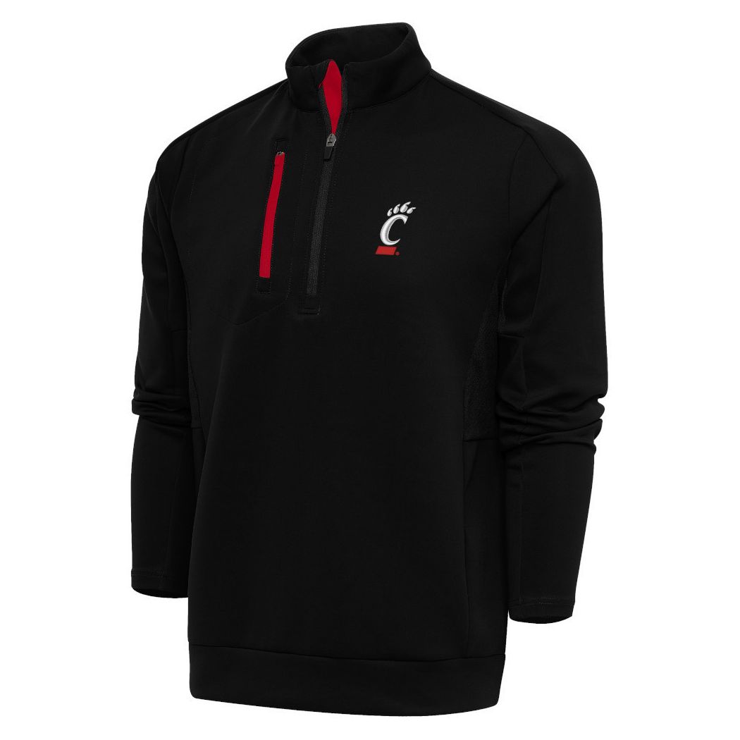 Cincinnati Bearcats Black Generation 1/4-Zip Pullover, Size: 2XL