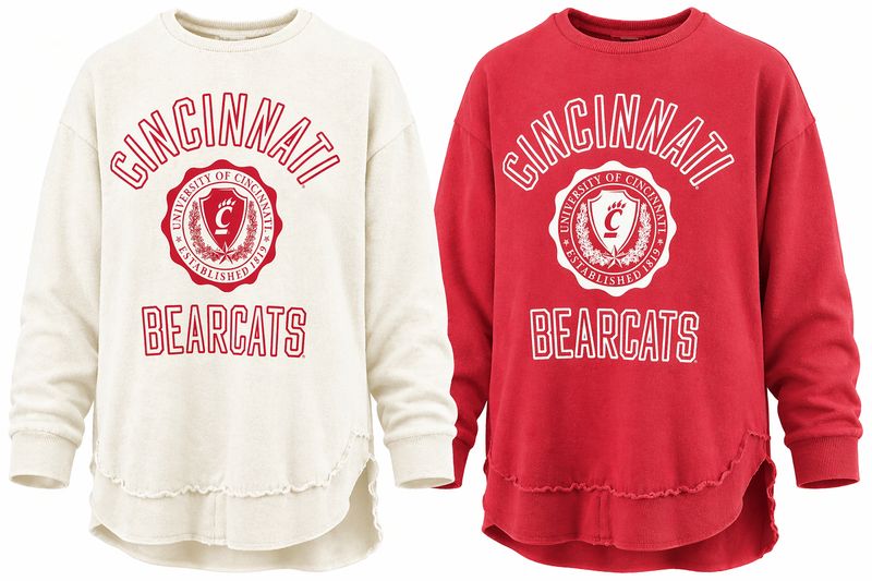 Women's Melange Poncho Fleece Crew
