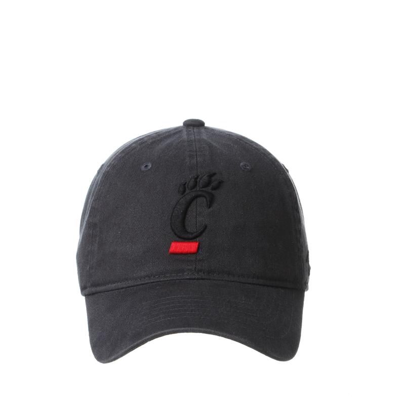 Dk. Grey Adj. Hat with C-Paw
