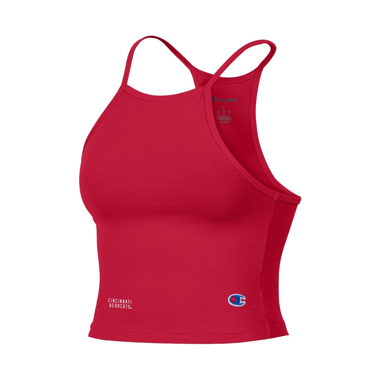 W-HALTER CROP, Color: Red, Size: XS