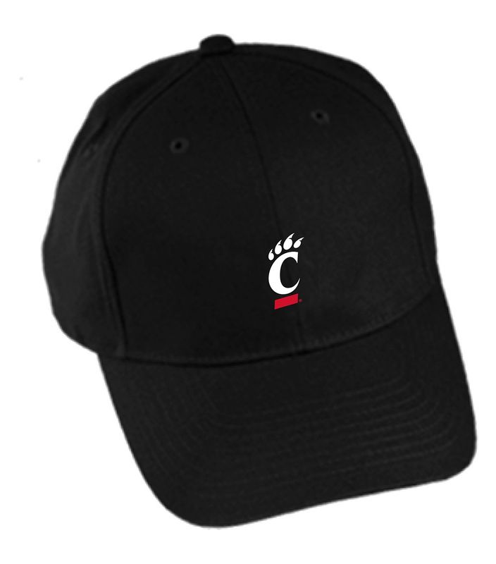 Toddler ball cap in blk with C-Paw