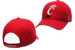 Red competitor hat with C-Paw