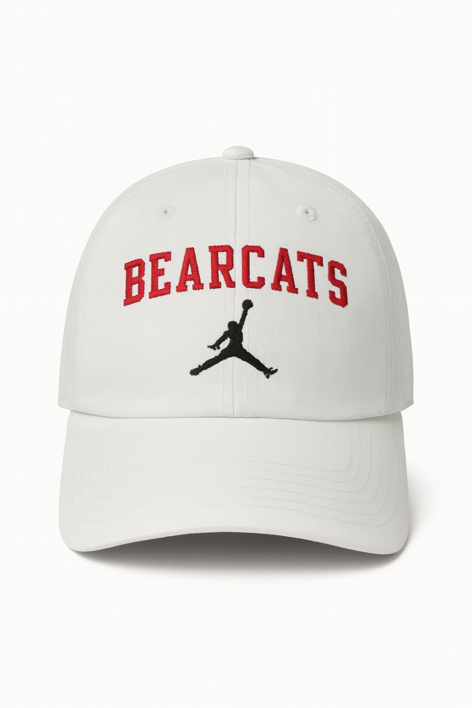 White Hat with Bearcats over Jumpman
