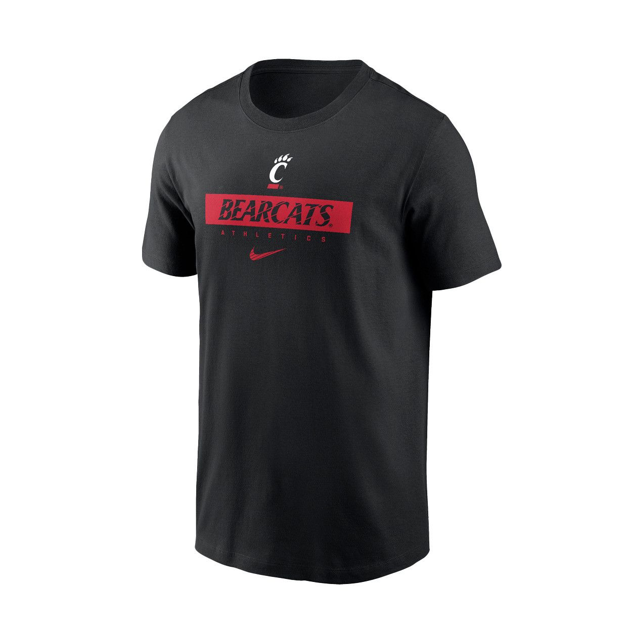 Cincinnati Bearcats Nike Athletics Dri-Fit T-shirt, Color: BLACK, Size: S