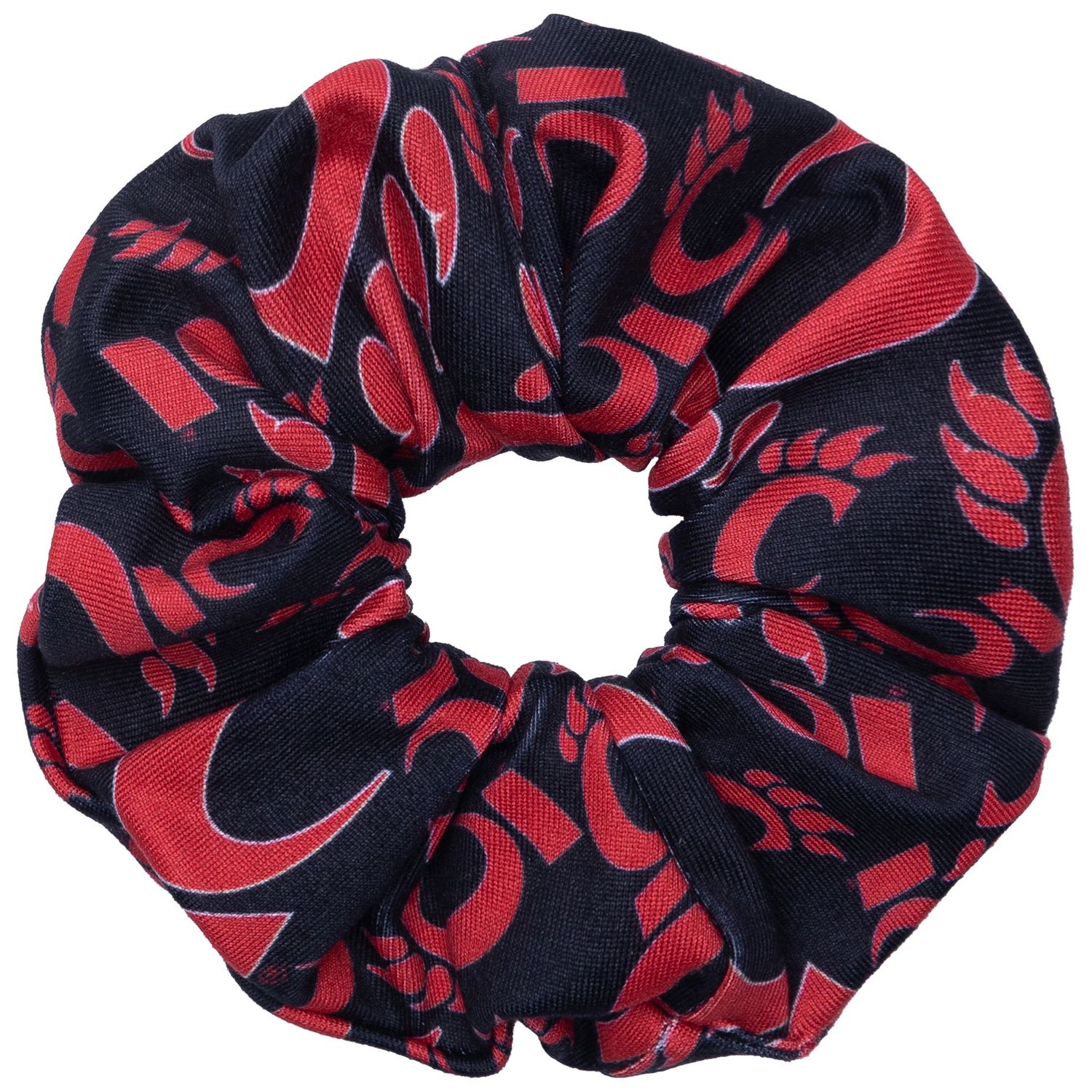 scrunchie in red
