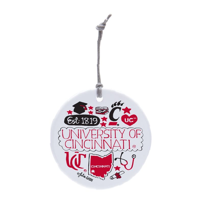 UC Julia Gash Ceramic Ornament
