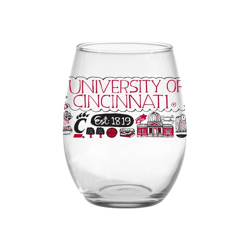 UC Julia Gash Stemless Wine Glass