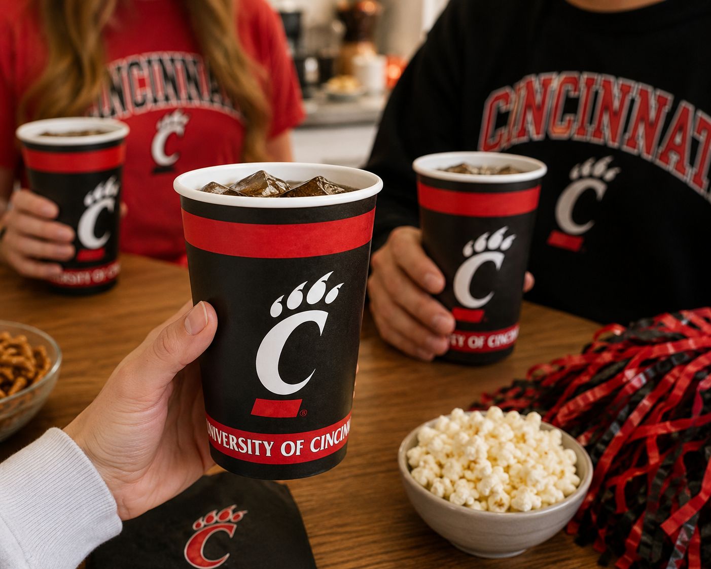 Cincinnati Bearcats 20-Count Party Cups