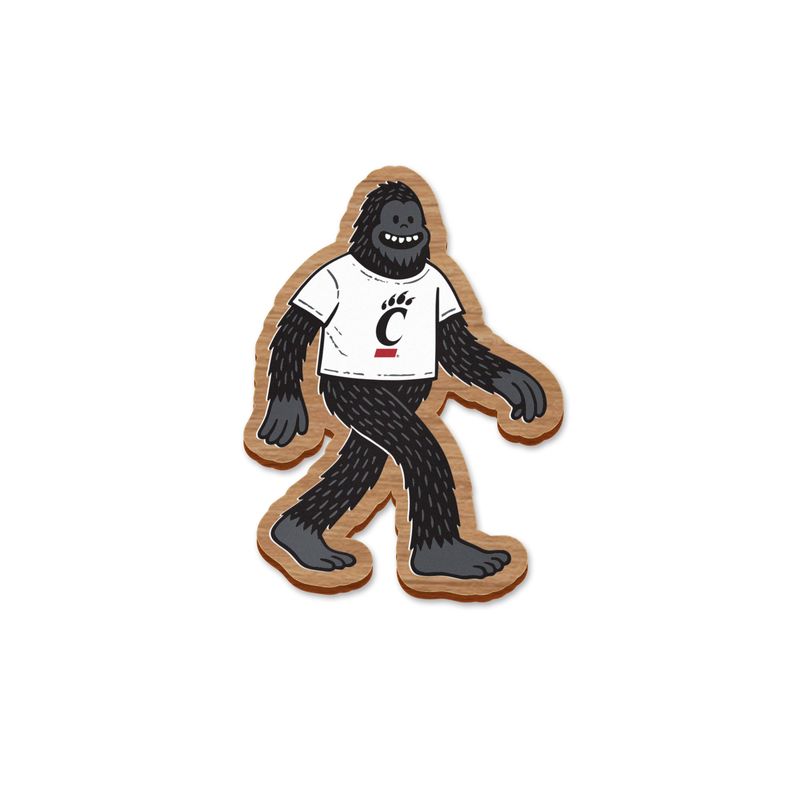 Yeti Wooden Lapel Pin