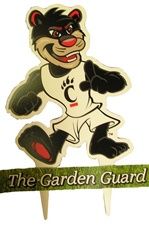White Jersey Bearcat Garden Sign