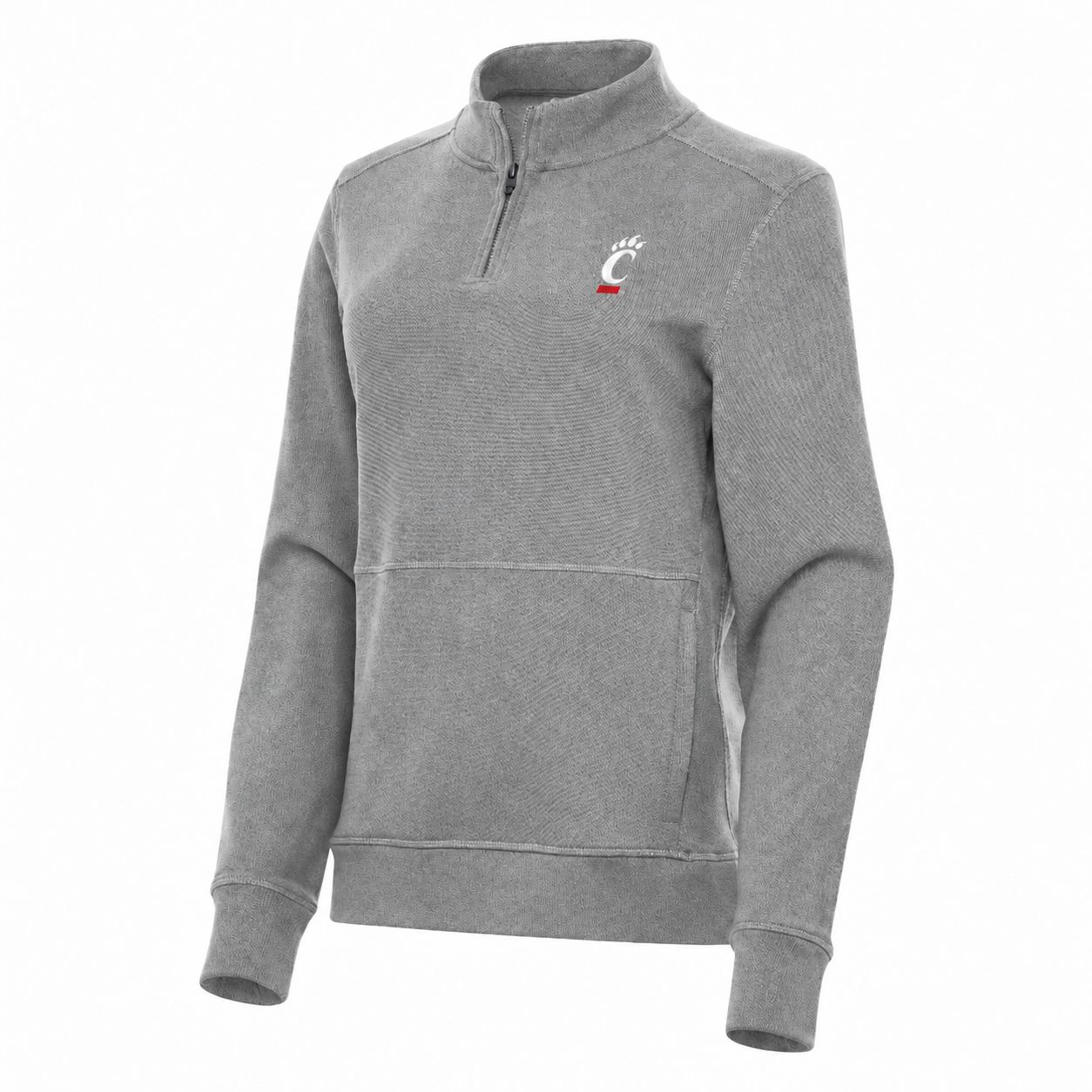 Cincinnati Bearcats Women’s C-Paw 1/4 Zip Fleece Pullover, Size: S