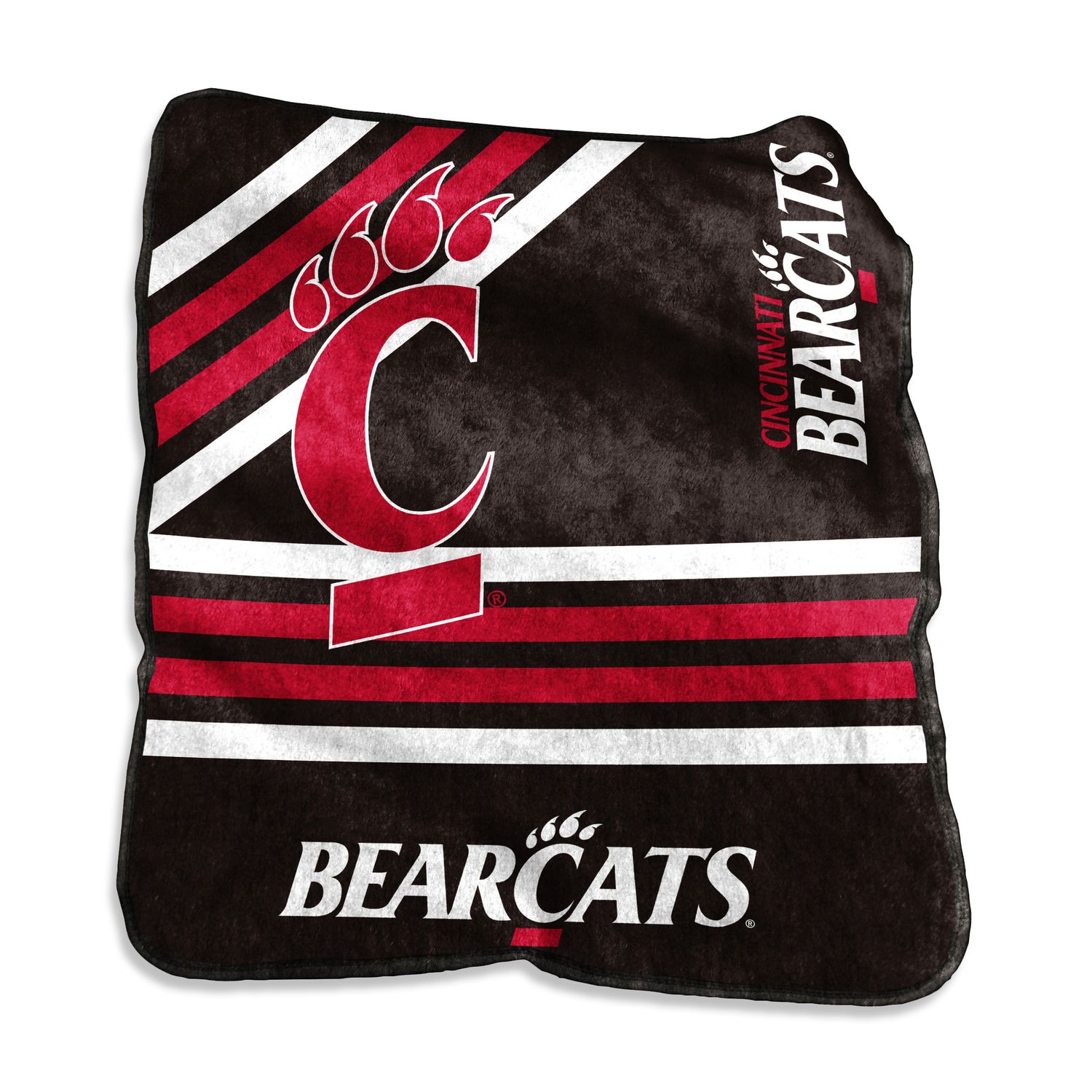 Logo Brands University of Cincinnati Bearcats 60" x 70" Raschel Blanket