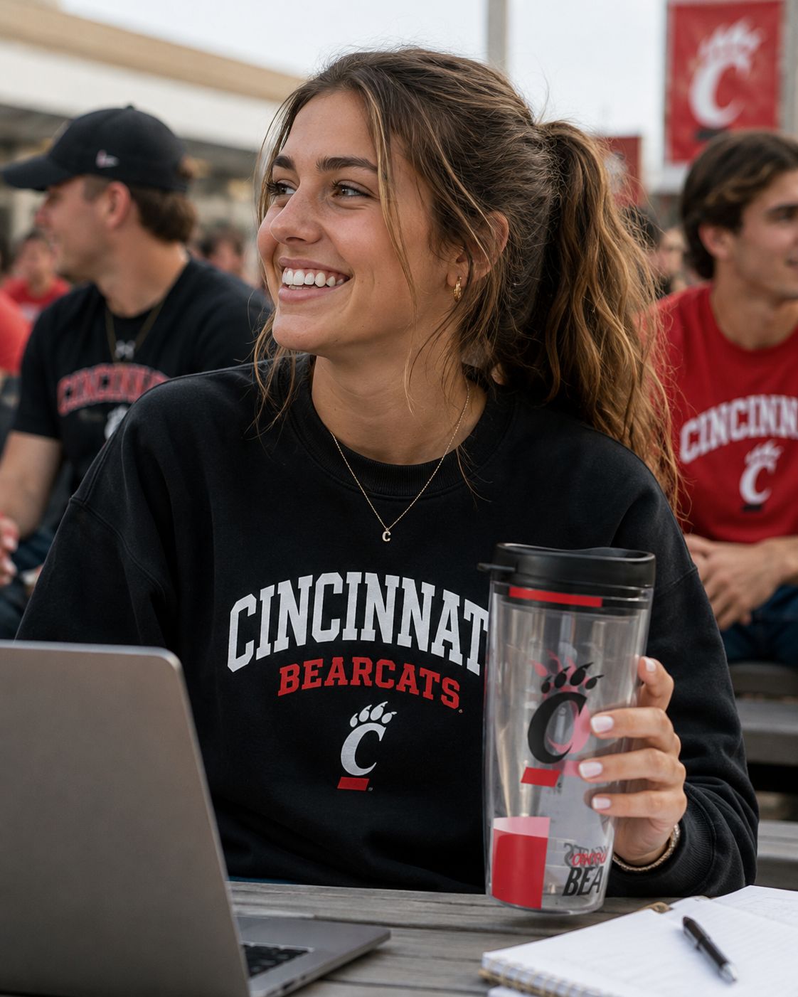 Cincinnati Bearcats 22oz Double-wall Tritan Tumbler