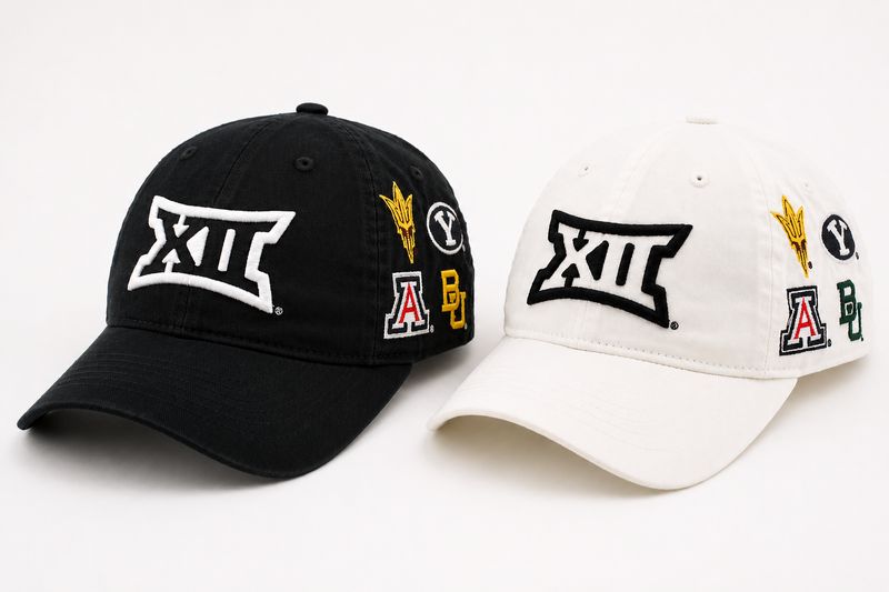 Big 12 Conference Multi-Team Logo Adjustable Hat