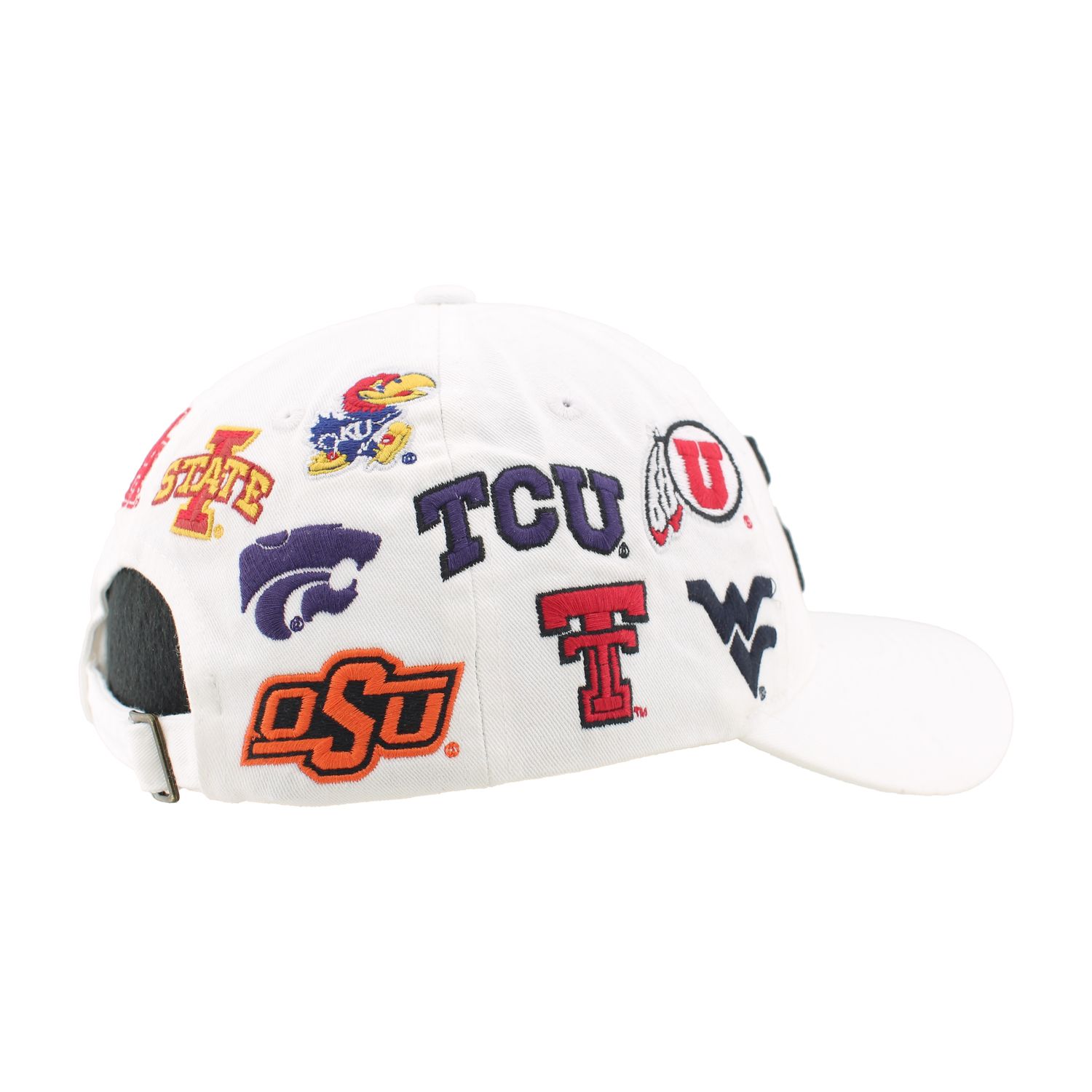 Big 12 Conference Multi-Team Logo Adjustable Hat