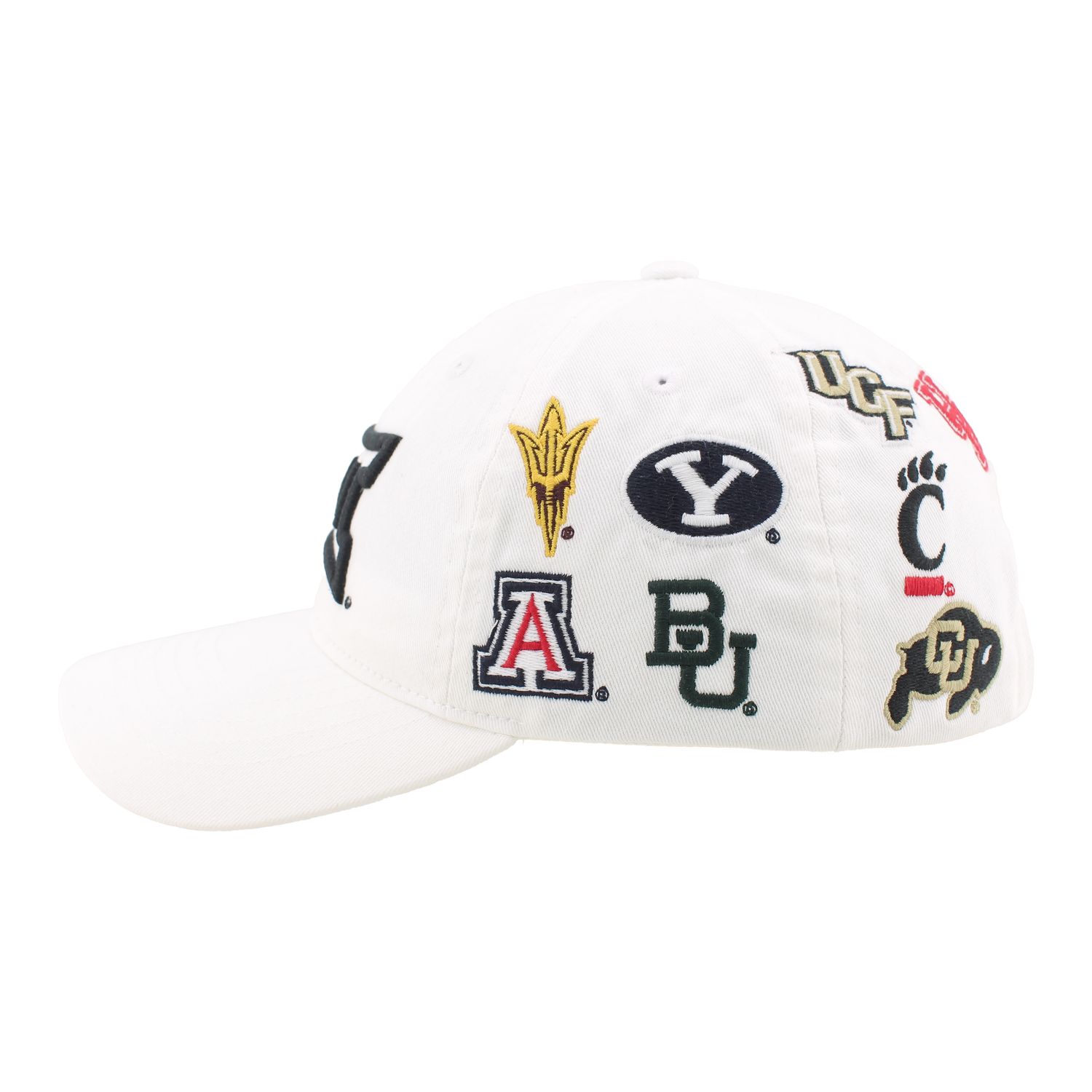 Big 12 Conference Multi-Team Logo Adjustable Hat