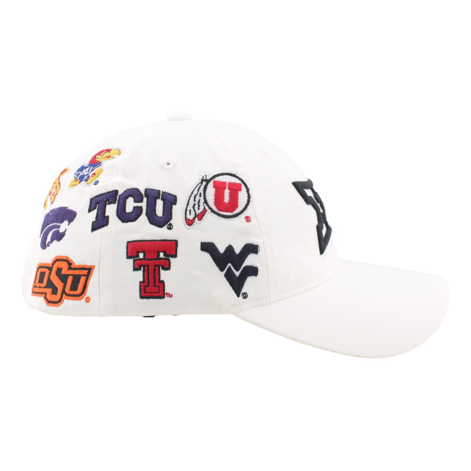 Big 12 Conference Multi-Team Logo Adjustable Hat