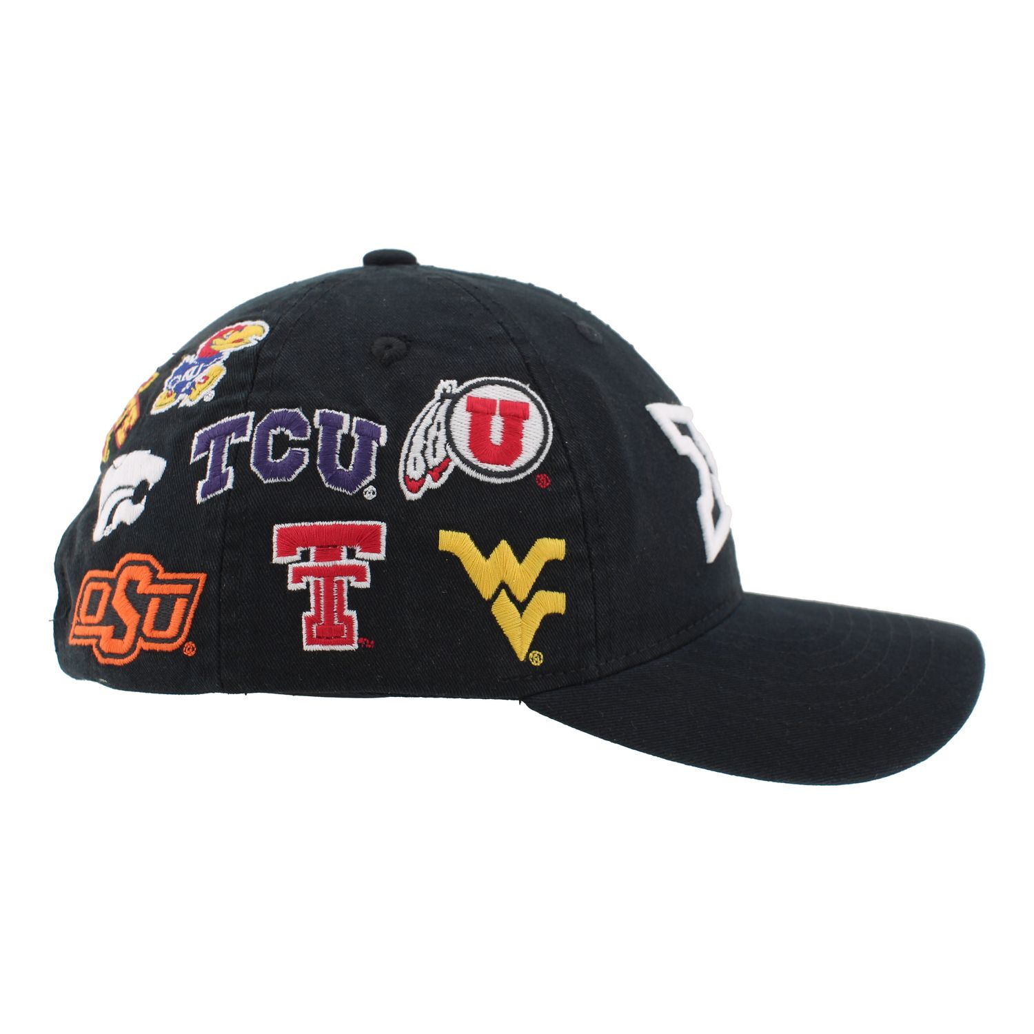 Big 12 Conference Multi-Team Logo Adjustable Hat