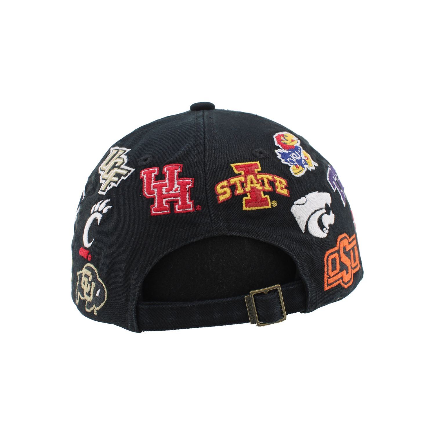 Big 12 Conference Multi-Team Logo Adjustable Hat