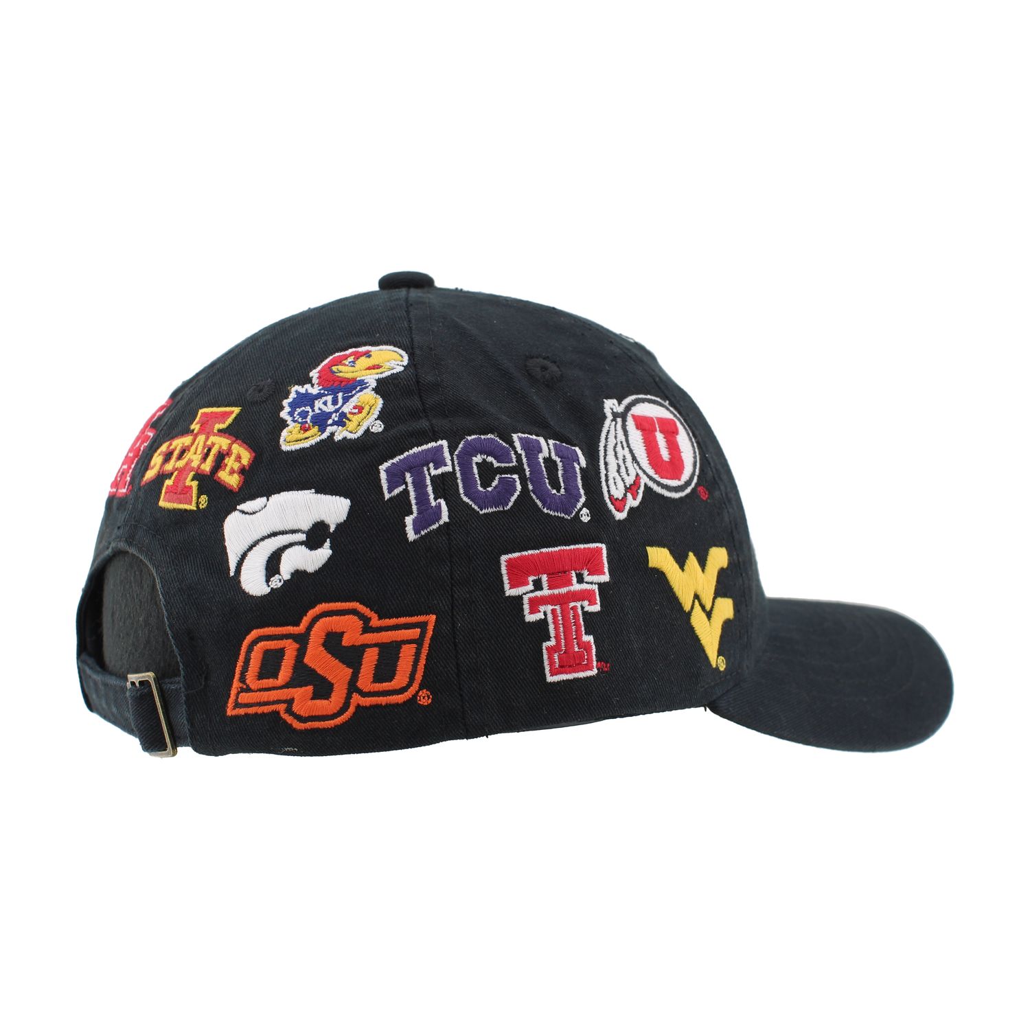 Big 12 Conference Multi-Team Logo Adjustable Hat