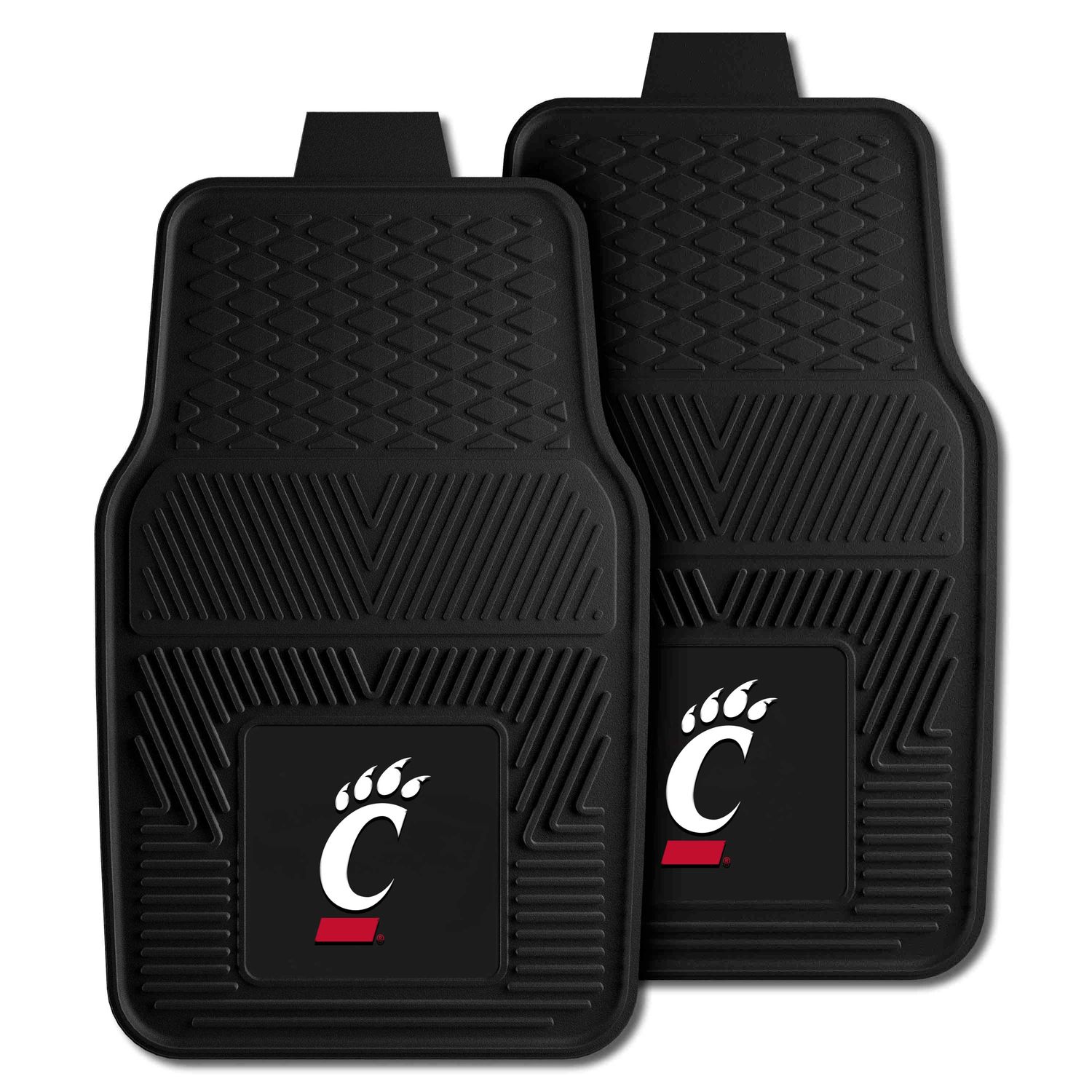 University of Cincinnati Bearcats Heavy Duty Vinyl Car Mats – 2 Pack