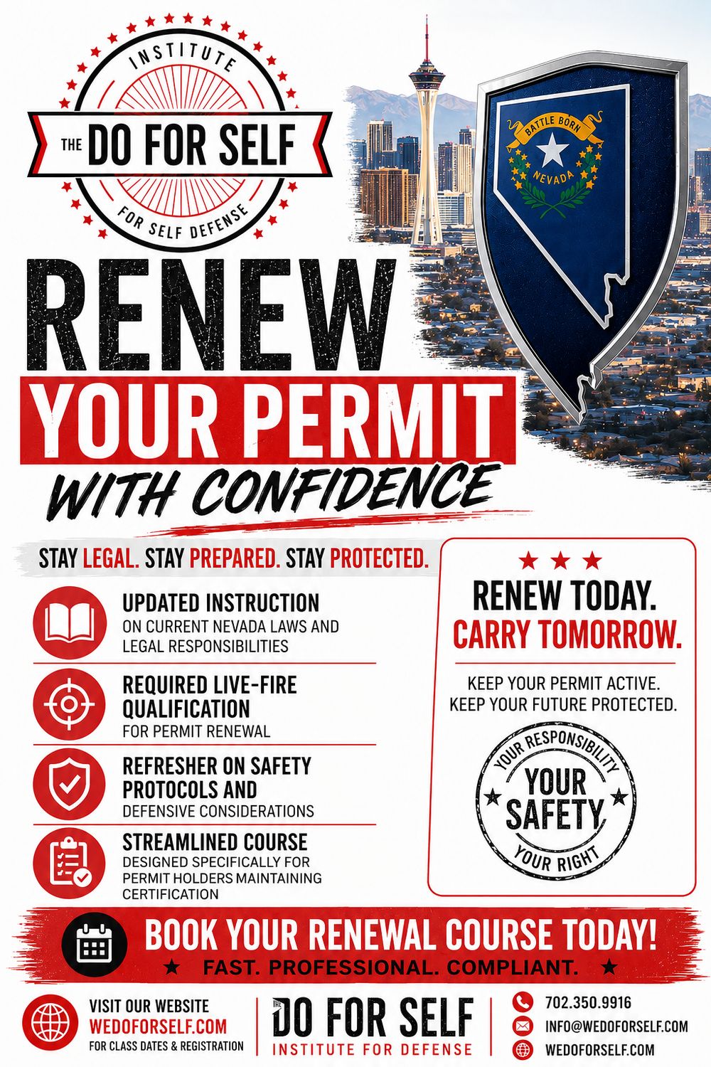 Nevada CCW Renewal: Renew Your Permit with Confidence