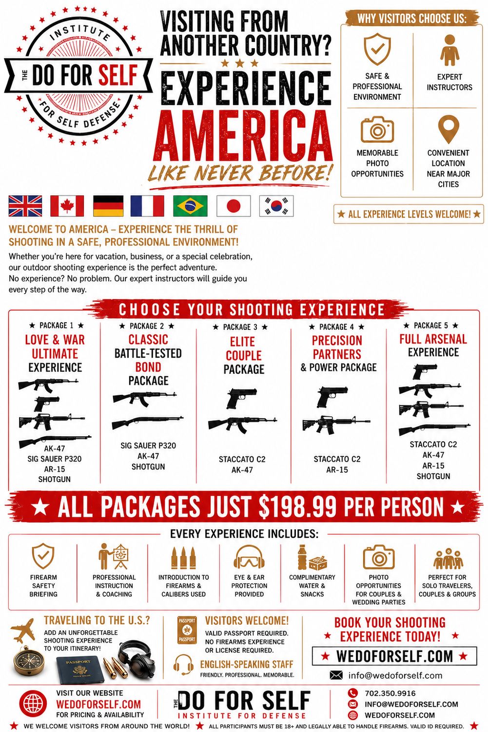 Visiting America?