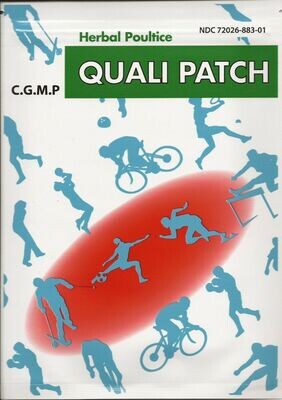 Quali Patch - Poultice Pain Relief Patch - 10 Pack - 3 Sheets Per Pack
