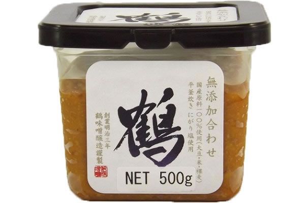 Additive Free Miso Paste TSURU 500g