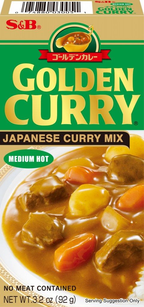 Golden Curry Sauce Mix Med-Hot 92g