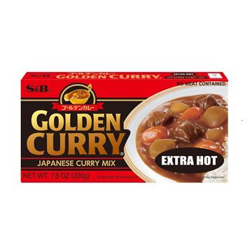 Golden Curry Sauce Mix Extra Hot 220g
