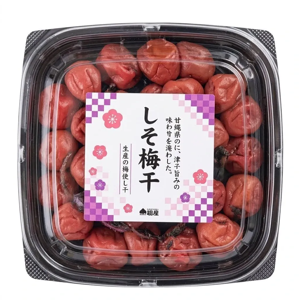 Salty Plum with Shiso 220g