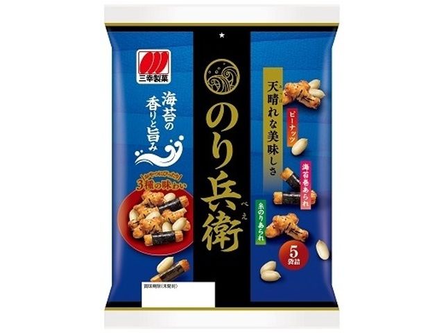 Noribei Rice Cracker 5pk