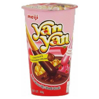 Yan Yan Double Cream Choco &amp; Strawbery