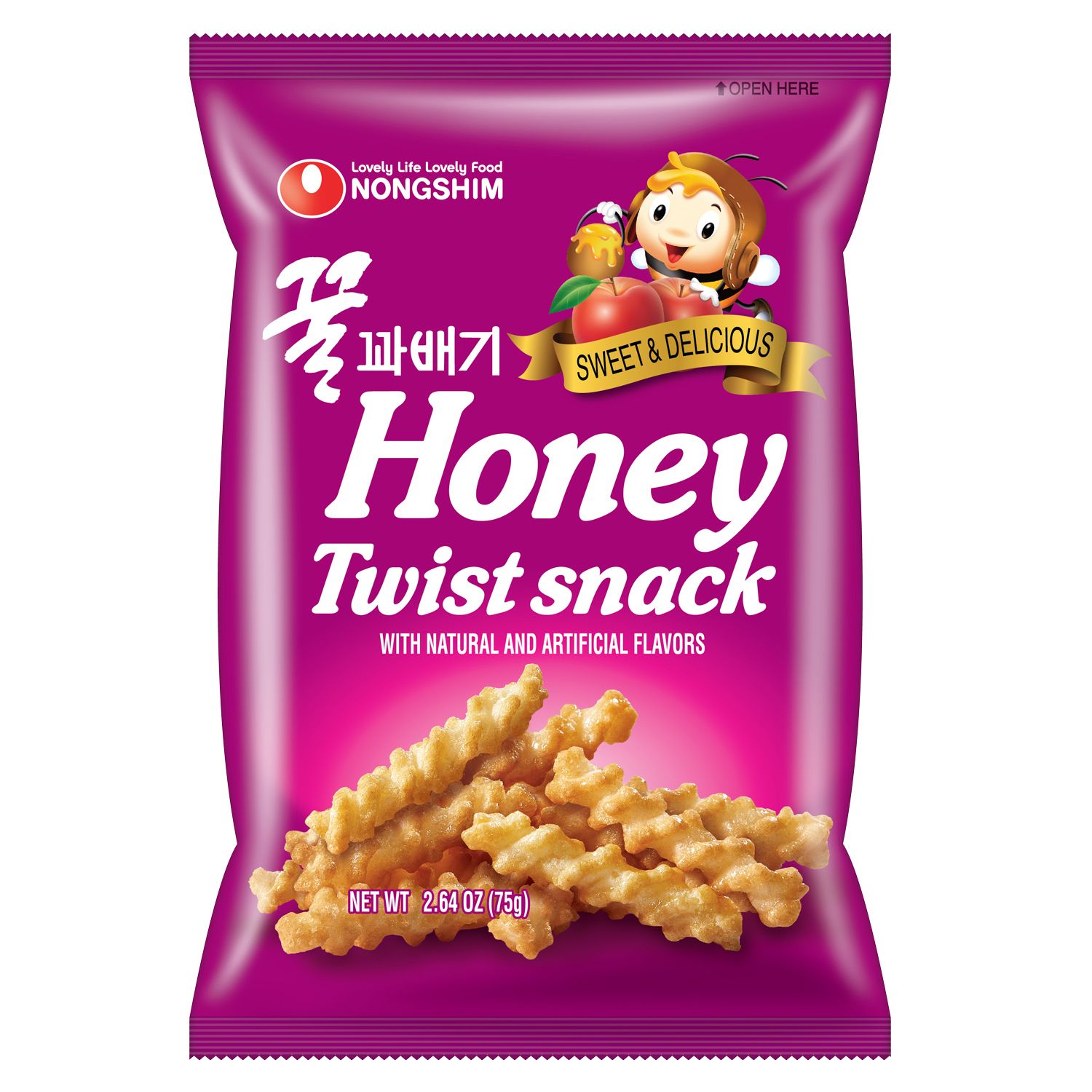 Honey Twist Flavored Snack
