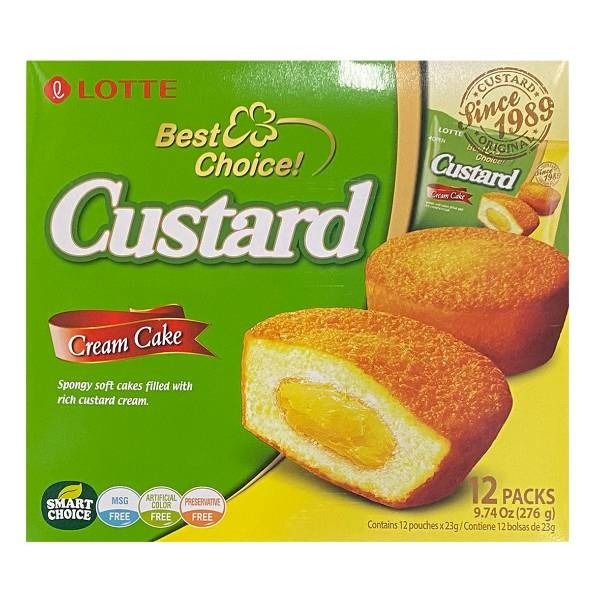 Custard Cream Cake 12pc