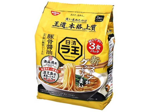 Raoh Tonkotsu Shoyu 3 Packs