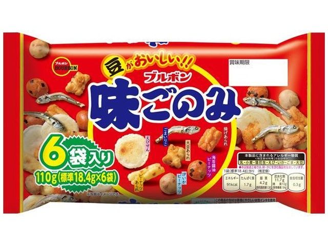 Aji Gonomi Assorted Snack 6pk