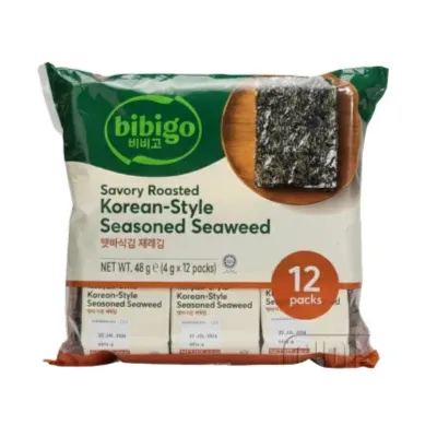 Korean Roasted Seaweed 12pk