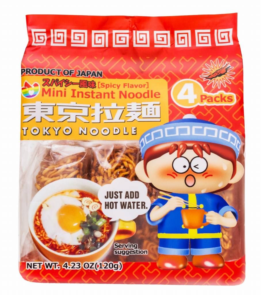Tokyo Ramen Spicy 4pk 120g