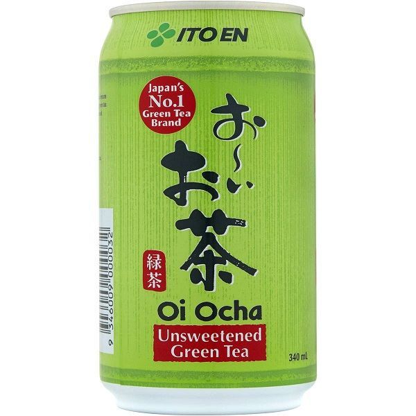 O-i Ocha Japanese Green Tea 340ml Can