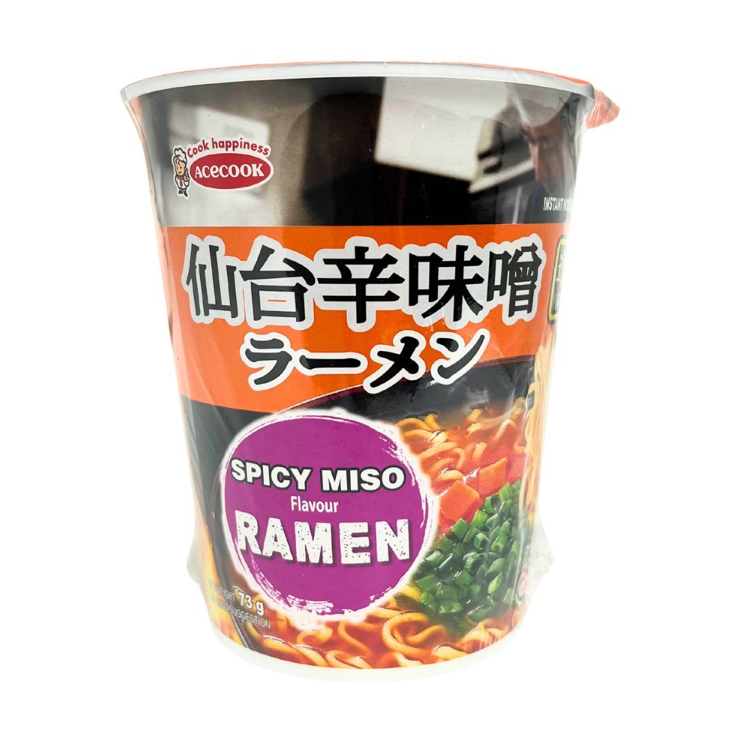 Sendai Style Hot Miso Cup Ramen