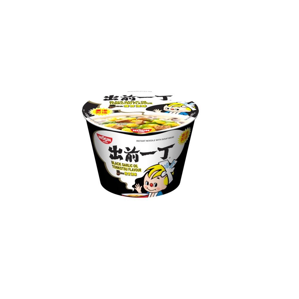 Demae Iccho Cup Black Garlic Oil Tonkotsu Flavour