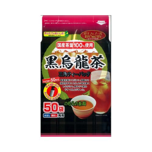 Black Oolong Tea Tetra Bag 50p