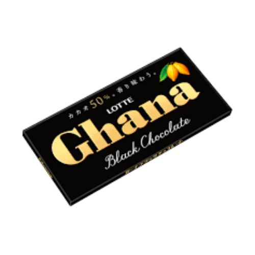 Ghana Black Chocolate 50g