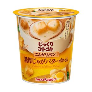 Instant Potato Potage with Crispy Bread