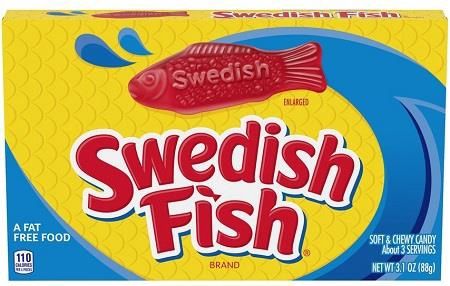 SWEDISH FISH  3.1OZ BOX