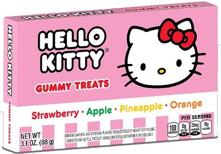 HELLO KITTY - FRUIT GUMMI TREATS 3.1OZ