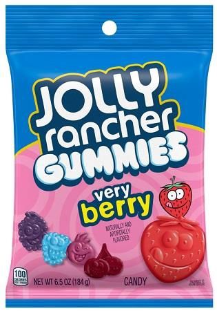 JOL.RANCH.PEG GUMMIES VERY BERRY 6.5OZ