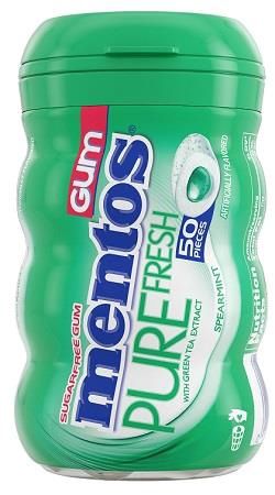 MENTOS  GUM -BIG BOTTLE SPEARMINT